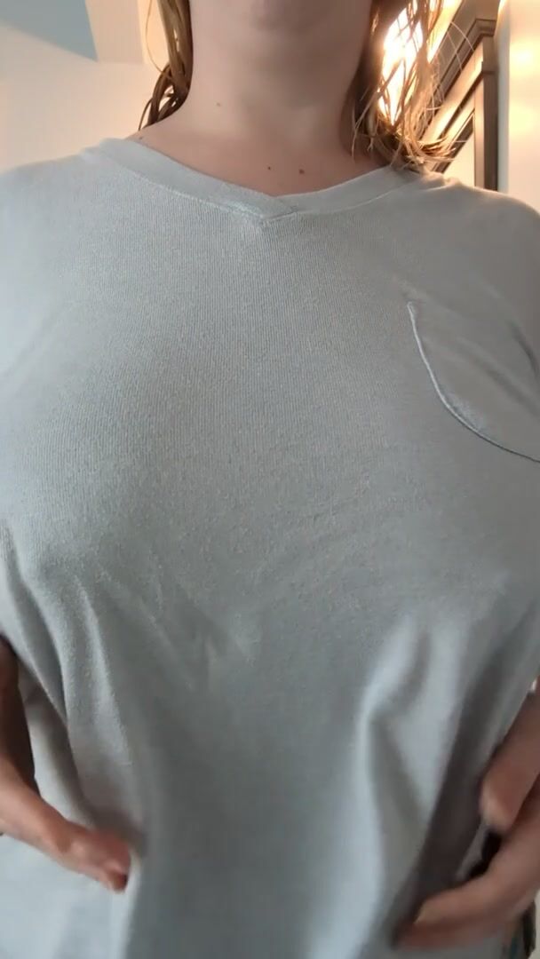 Chubby tits are more fun to drop