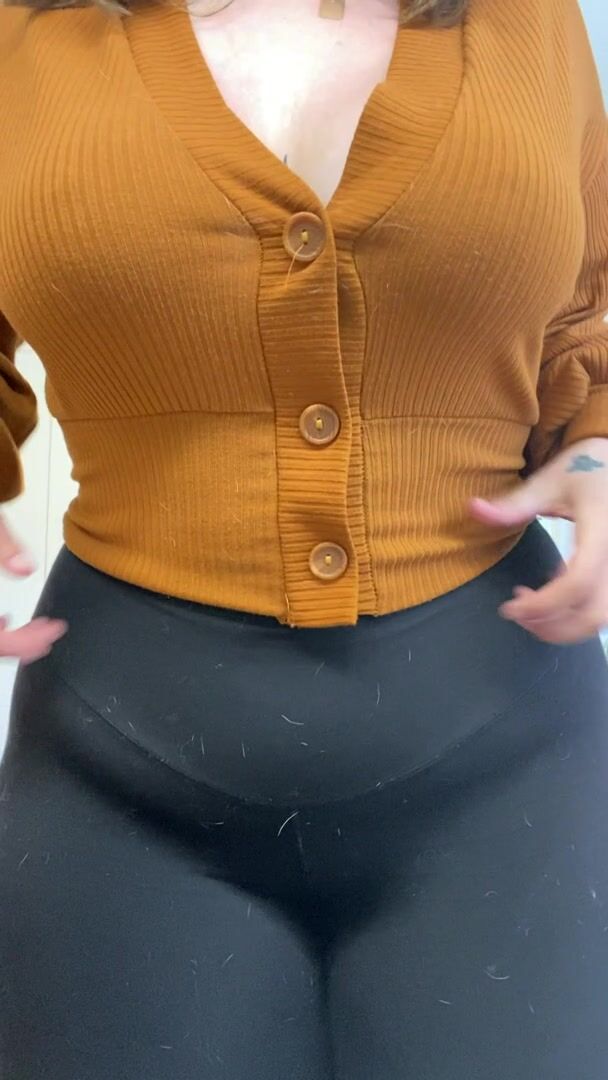 I love wearing tight clothes that compliment my figure ???? oh and I never wear a bra or panties underneath ☺️