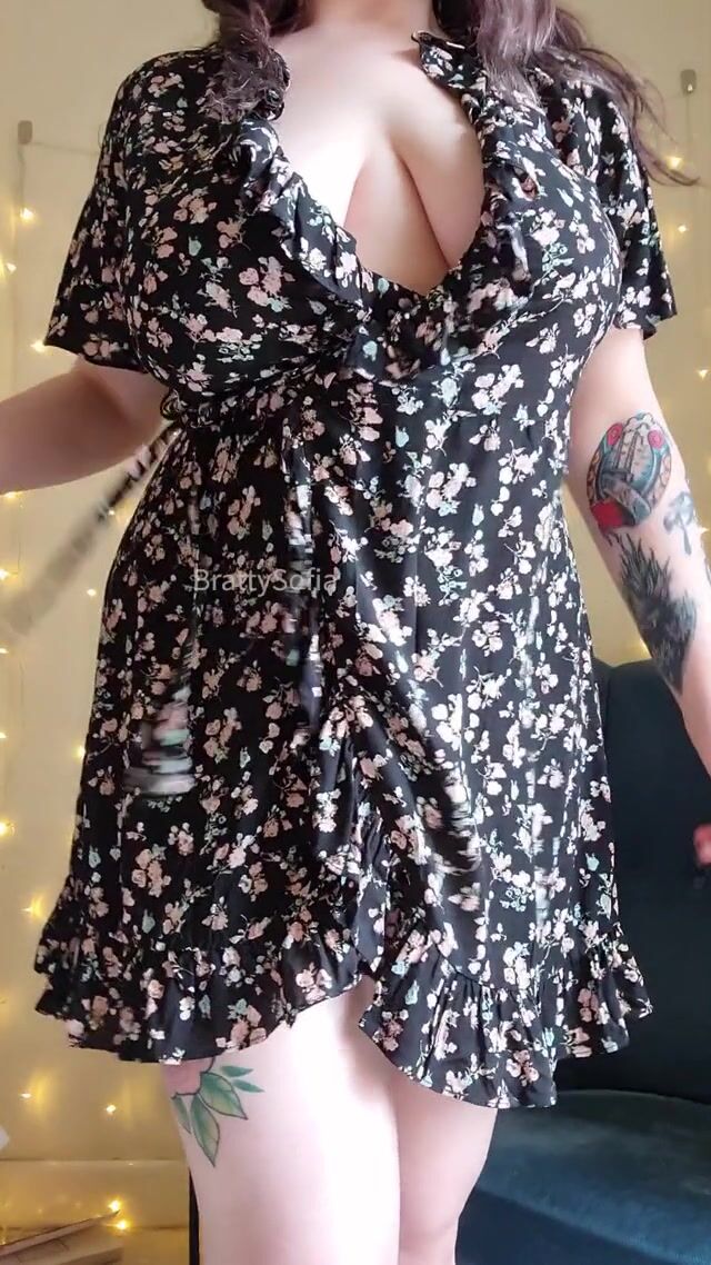 Wanna see what I'm hiding under this dress?