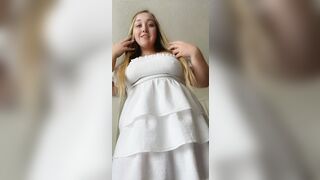 Chubby: this was my Sunday brunch dress #2