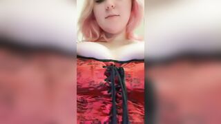 Chubby: My corset can barely contain my DD’s #2