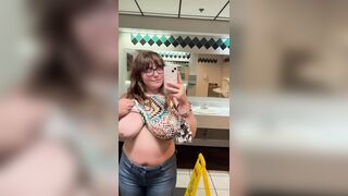 Chubby: Hey! Wanna fuck in the movie theater bathroom? #5