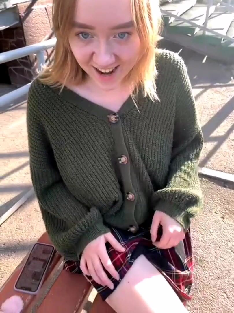 Big titties in the public