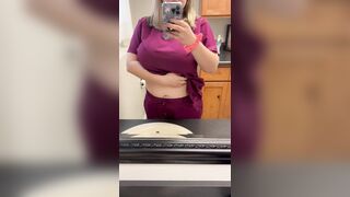 Chubby: Think any patients will notice I'm not wearing a bra? #2