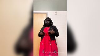 Chubby: think my dress is made out of fuckbuddy material? #2