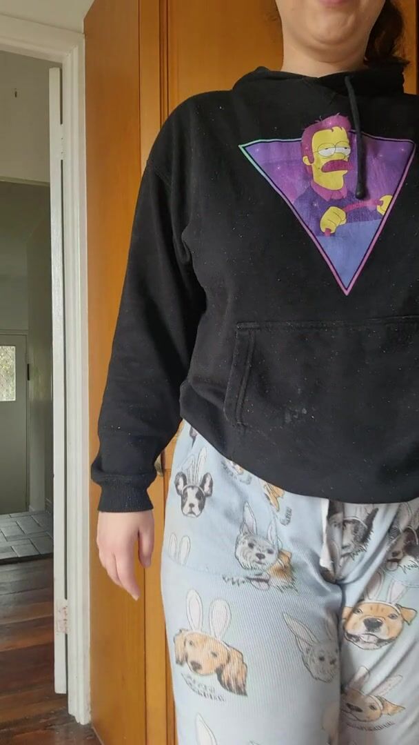 I probably don't look like much until I take off my pjs and reveal my plump body