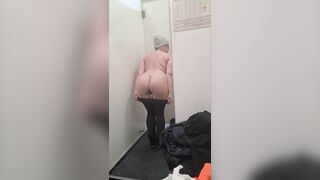 One of my biggest fantasy is to get fucked in changing room. What would you do if I bent overlike this in front of you?