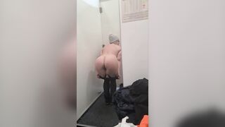 Chubby: One of my biggest fantasy is to get fucked in changing room. What would you do if I bent overlike this in front of you? #3