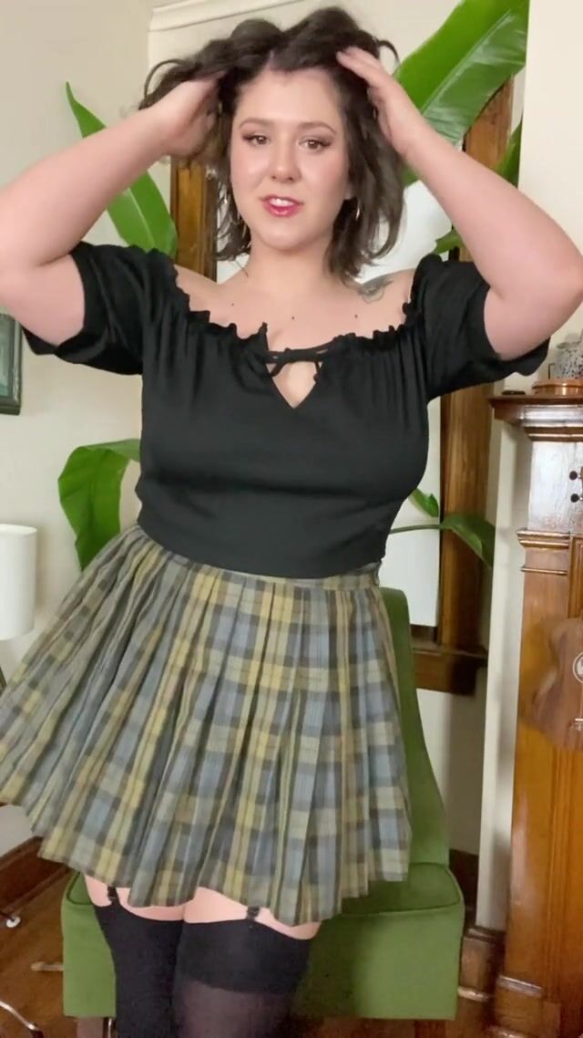 You can hold onto my garters for leverage