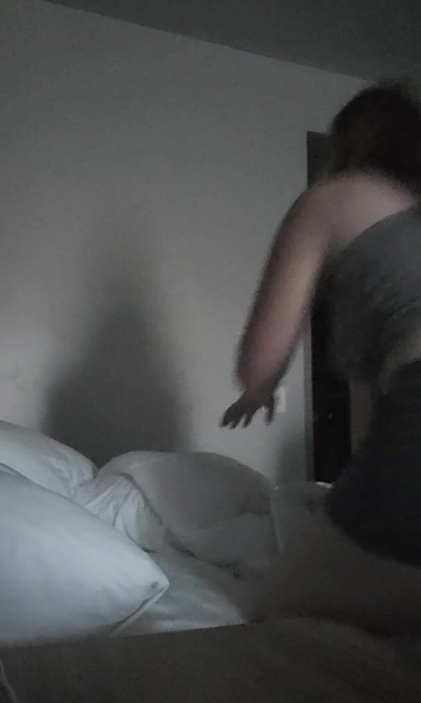 I should have guessed I'd wake up horny in this hotel room