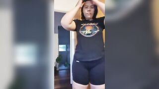 Chubby: I hope my booty makes up for my small tits #1