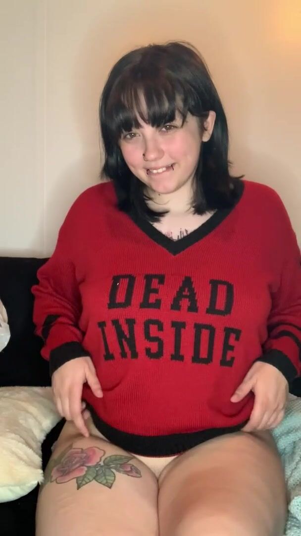 Wanna see whats under my sweater?