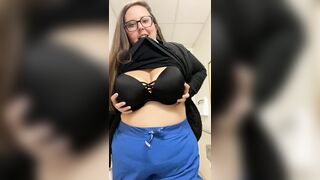 Chubby: Off work and horny - any takers? #4