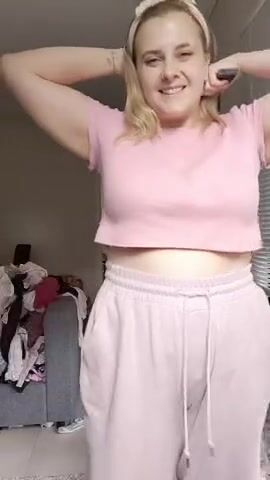 Pls try and enjoy my terrible dancing and weird flabby body. Yours sincerely - one very nervous and shy mumma ????✌️