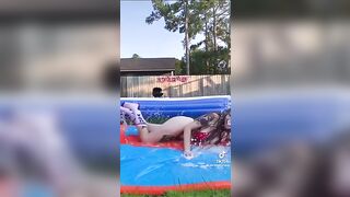 Chubby Tiktok Girl: Needa get a Slip-n-Slide #2