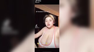 Chubby Tiktok Girl: Need this size at hooters. #3