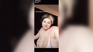 Chubby Tiktok Girl: Need this size at hooters. #4