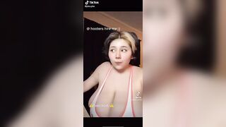 Chubby Tiktok Girl: Need this size at hooters. #5