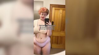 Chubby Tiktok Girl: m1labl00m #5